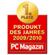 1. Platz - Produkt des Jahres 2009/2010