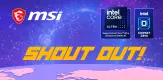 MSI Shout Out Aktion