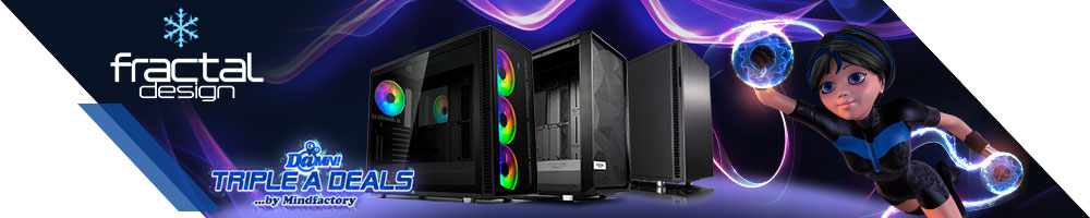 DAMN mit FRACTAL Design TRIPLE A DAMN mit FRACTAL Design TRIPLE A