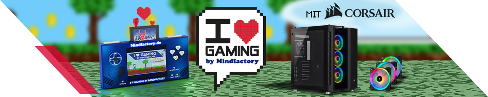 I Love Gaming by MF mit CORSAIR I Love Gaming by MF mit CORSAIR