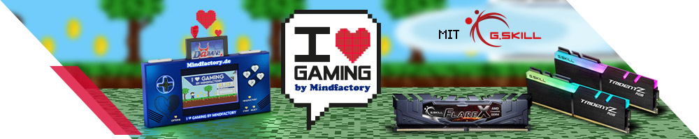 I Love Gaming by MF mit G.SKILL I Love Gaming by MF mit G.SKILL