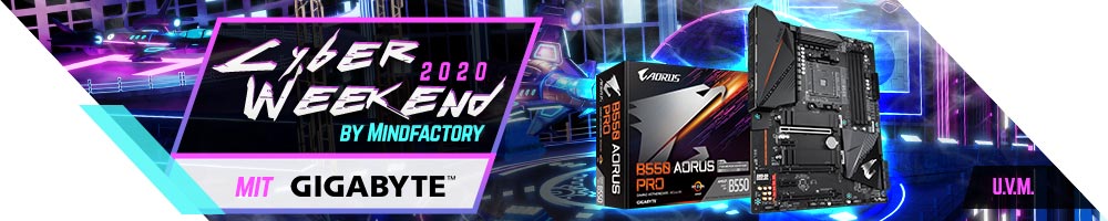Cyber Weekend mit GIGABYTE Cyber Weekend mit GIGABYTE