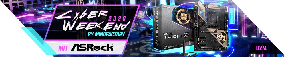 Cyber Weekend mit ASRock Cyber Weekend mit ASRock