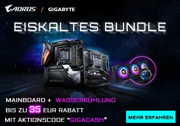 Jetzt AMD Mainboard + All-in-One CPU-Wasserk&uuml;hlung kaufen und bis zu 35&euro; Rabatt mit Aktionscode #GIGACASH erhalten.