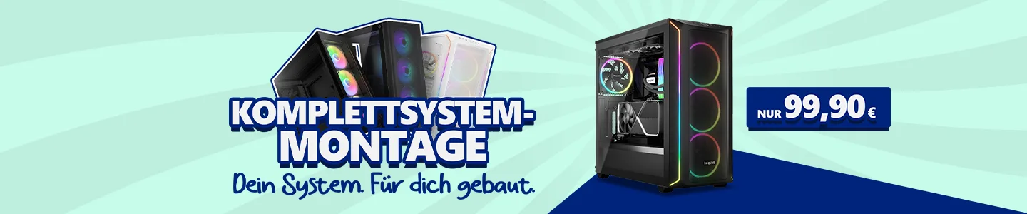 Komplettsystem-Montage