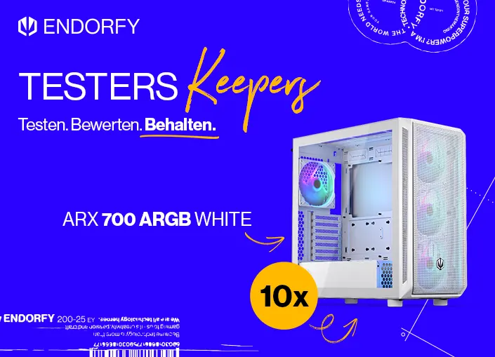 Jetzt Produkttester werden und das neue Gehäuse auf Herz und Nieren testen.