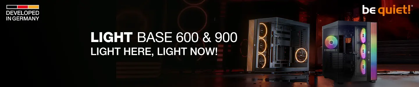 be quiet! Light Base 900 & 600