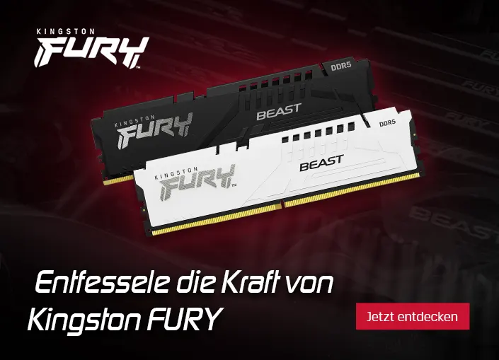 Entfessele die Kraft von Kingston Fury