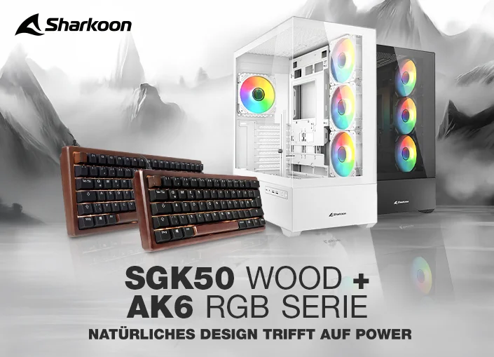 SKILLER SGK50 Wood und AK6 RGB Serie