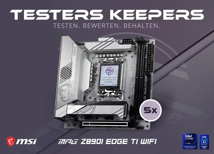 Testen. Bewerten. Behalten.