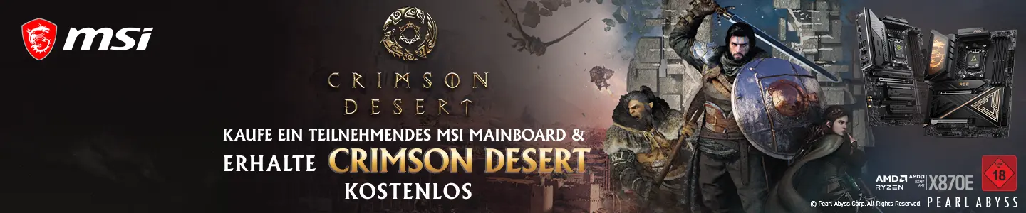 MSI CRIMSON DESERT MAINBOARD BUNDLE