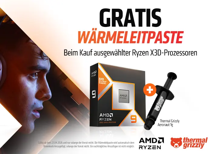 Beim Kauf ausgew&auml;hlter Ryzen X3D-Prozessoren