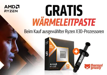 Beim Kauf ausgew&auml;hlter Ryzen X3D-Prozessoren