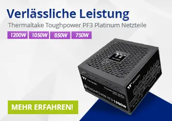 Hol dir verl&auml;ssliche Leistung mit der Toughpower Serie von Thermaltake. Jetzt entdecken!