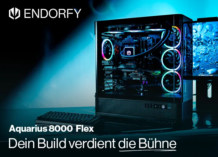 Die neuen Endorfy Aquarius 8000 Corona & Flex Geh&auml;use