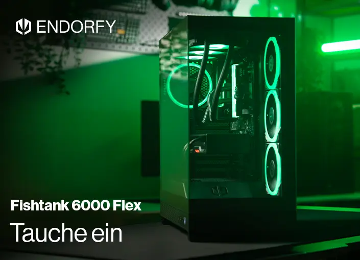 Jetzt neu! Hier entdecken! Die neue Fishtank 6000 Serie von Endorfy.