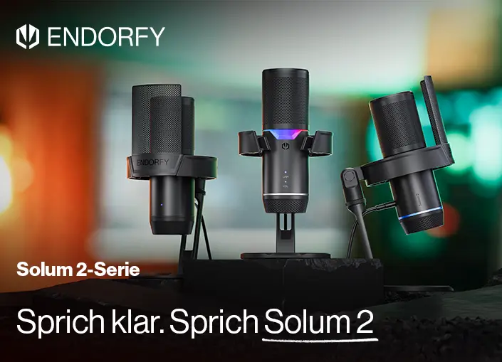 Endorfy Solum 2 Serie, Sprich klar. Sprich Solum 2