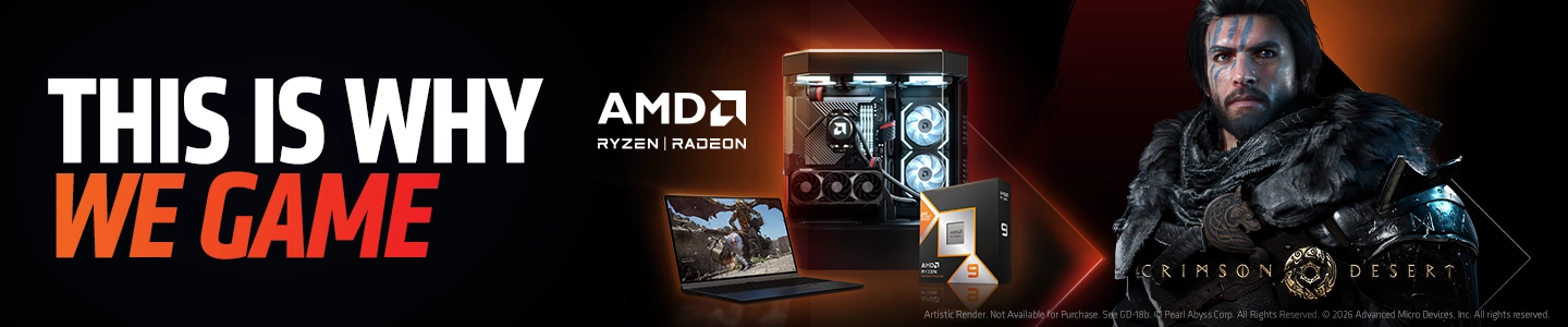 AMD This is why we game