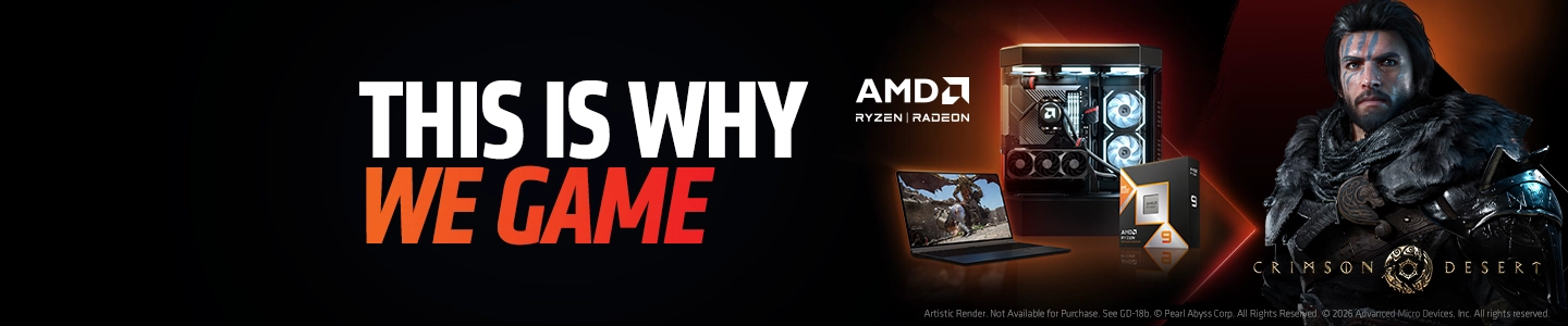 AMD This is why we game
