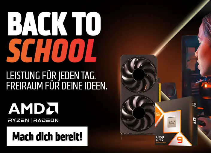 Back to School mit AMD - Entdecke jetzt dein Upgrade!