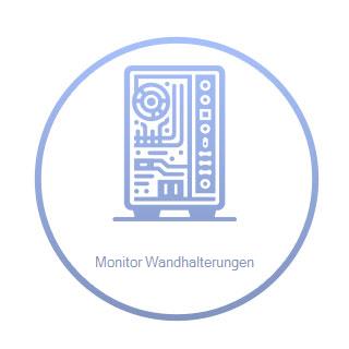 Techly Lautsprecherhalterung Wand max. 3,5Kg schwarz