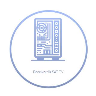 Schwaiger DVB-S2 Receiver mit USB-Anschluss, FTA, schwarz