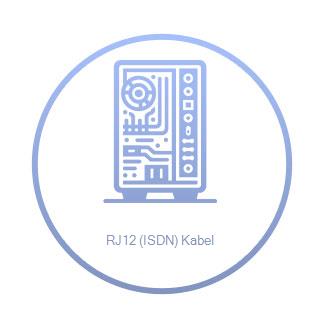 (€1,63*/1m) 3.00m Schwaiger TAE-F Anschlusskabel 6p2c RJ12