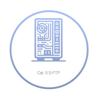 5.00m Value Cat. 6 Patchkabel S/FTP PiMF RJ45 Stecker auf RJ45