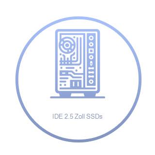 2GB Transcend SSD 2.5" (6.4cm) IDE 44-pin SLC (TS2GSSD25-S)