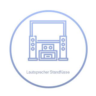 Philips Lautsprecher-Ständer alu,stahl STS 9501/00 (VE2)