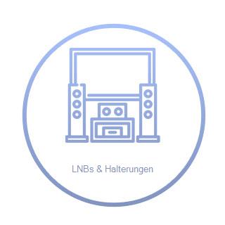 Schwaiger Quad-Switch LNB grau