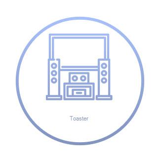 Kenwood Toaster TCX751BK (schwarz/silber)