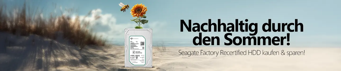 Seagate Factory Recertified HDD Sommer Design