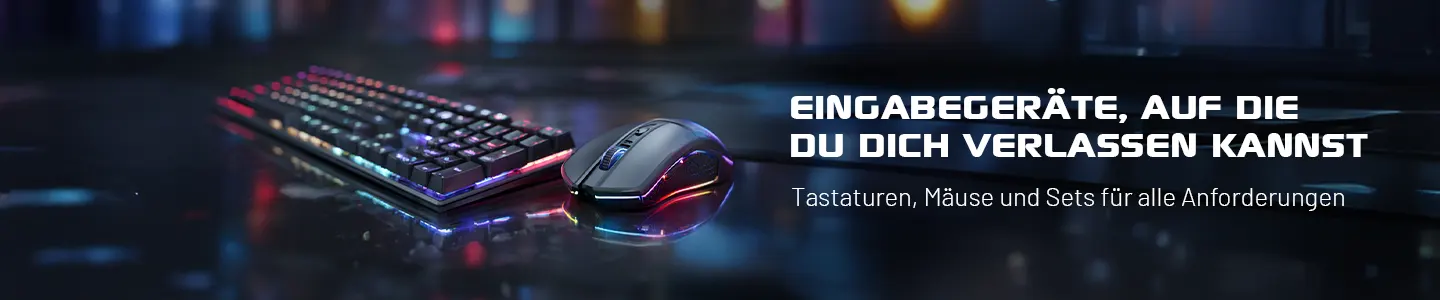 Eingabegerte, auf die du dich verlassen kannst