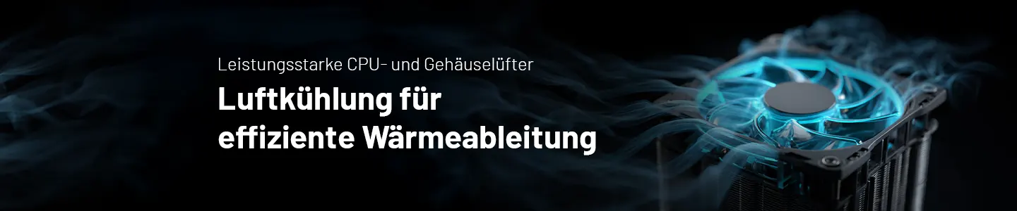 Luftk�hlung f�r effiziente W�rmeableitung