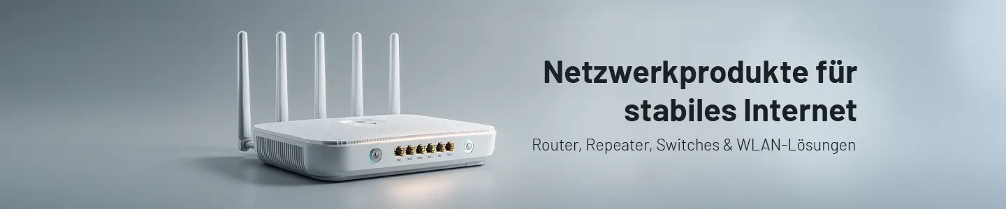 Netzwerkprodukte f�r stabiles Internet