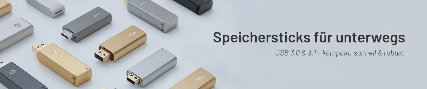 Speichersticks f�r unterwegs