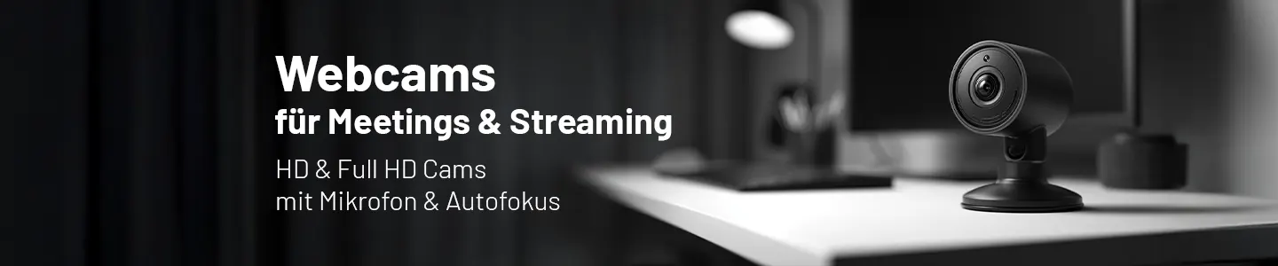 Webcams fr Meetings & Streaming