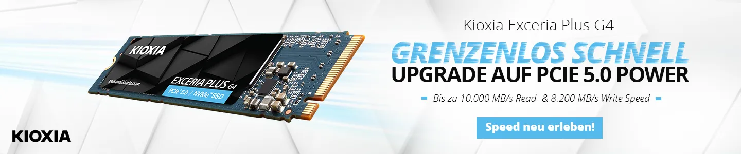 KIOXIA Exceria Plus G4 PCIe 5.0 SSD