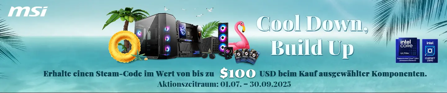 MSI Steam Cool Down Build Up