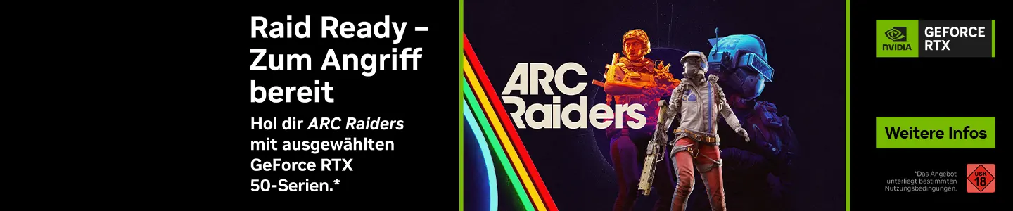 NVIDIA GeForce RTX ARC Raiders Gamebundle