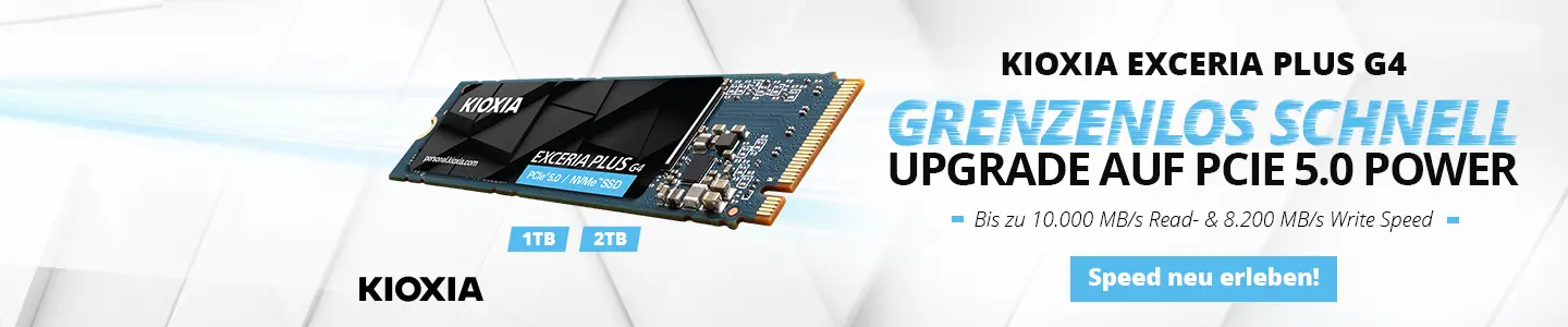 KIOXIA Exceria Plus G4 PCIe 5.0 SSD