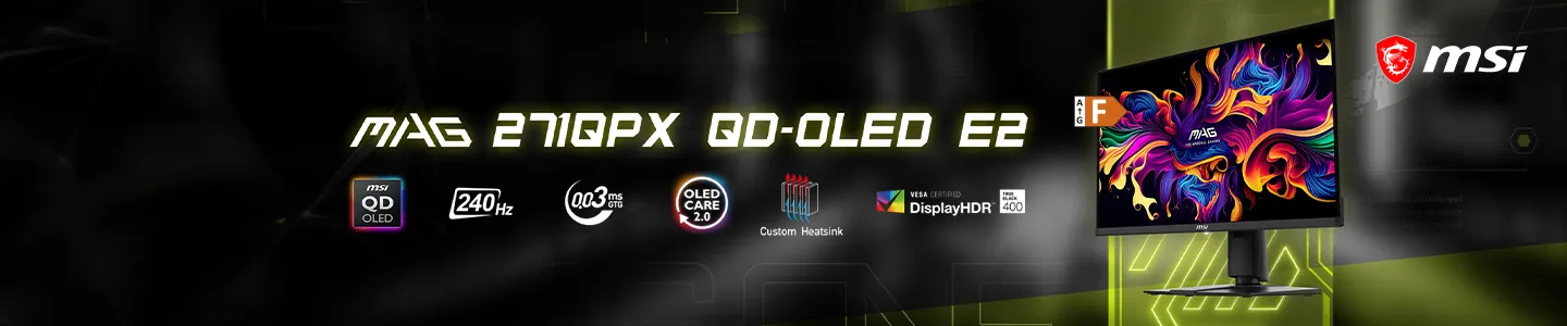 MSI MAG 271QPX QD-OLED E2