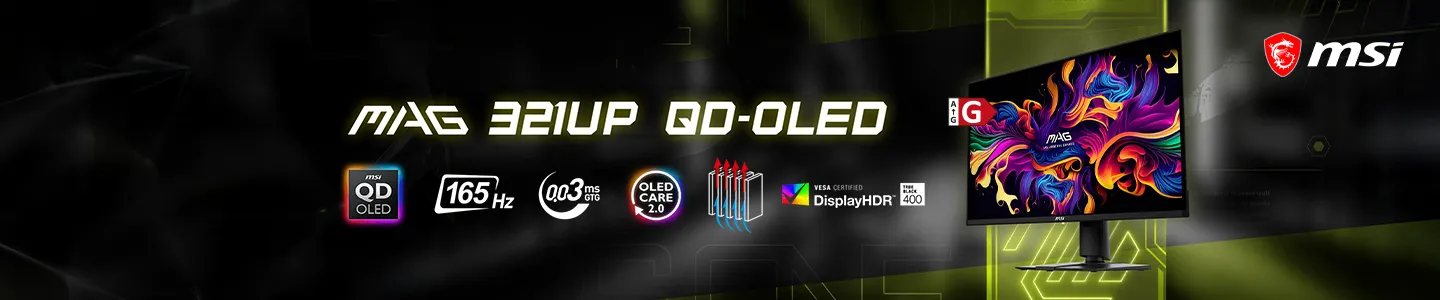 MSI MAG 321UP QD-OLED