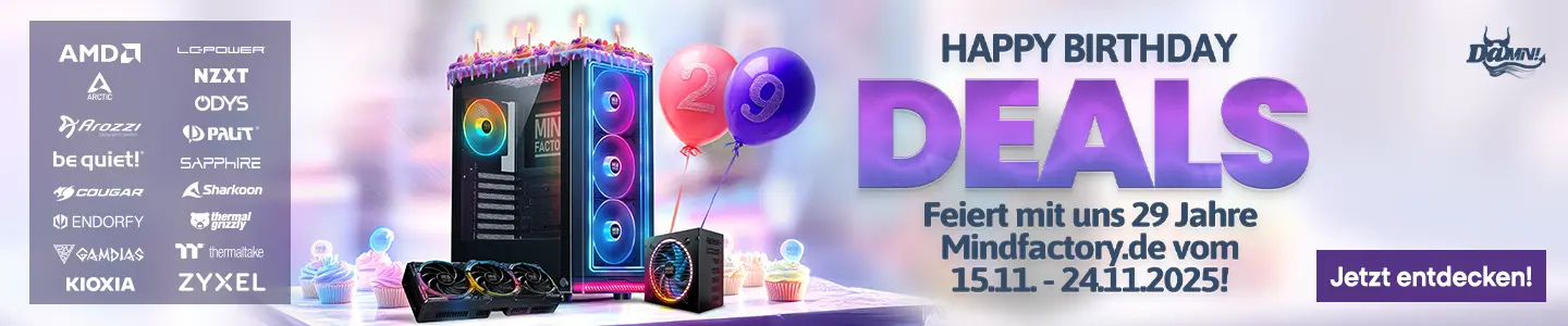 Mindfactory Birthday Deals Desktop