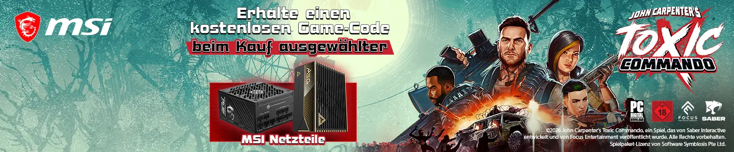 MSI John Carpenters Toxic Commando PSU Bundle