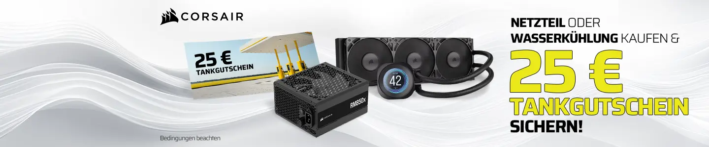 CORSAIR GRATIS Tankgutscheine