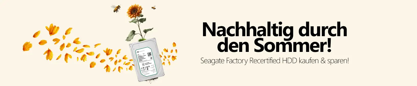 Seagate Factory Recertified HDD Summer Design