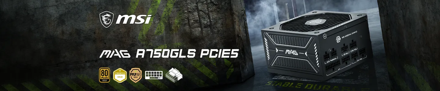 MSI MAG A750GLS PCIE5
