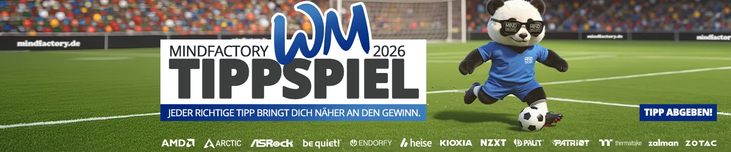 Mindfactory WM Tippspiel 2026